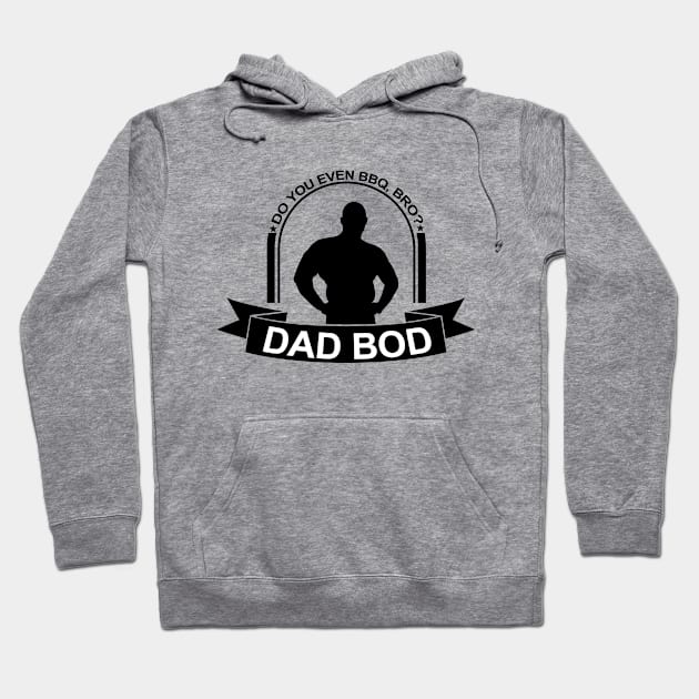 Dad Bod Hoodie by Toni Tees